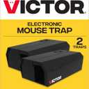 Victor Humane Mouse Traps Indoor for Home - M250BSR-2 - No Touch Electric Mouse Traps for Home, Pack of 2
