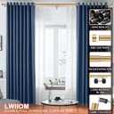 Double Curtain Rods with Aluminum End Cap and Full Surround Brackets,1"Front and 5/8" Back Rod,Adjustable between 36 to 72 Inches (3-6 Feet), Warm Gold Double Window Drapery Rod