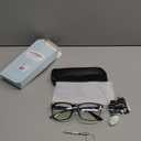 livho High Tech Blue Light Glasses - Advanced up to 99% Blue Light Blocking Computer Glasses - Screen Fatigue & UV Protection (*B1 Light Black)