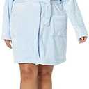 Amazon Essentials Women's Mid-Length Plush Robe Medium