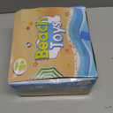 Collapsible Beach Toys for Kids, Foldable Sand Bucket and Shovels Set with Mesh Bag, Sand Castle Building Kit, Sandbox Toys, Travel Sand Toys Beach Essentials for Toddlers Age 3-10