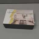 Amerdeco 10 Pack Black Brushed Gold Cabinet Pulls 5 Inch(128MM) Hole Centers Kitchen Cabinet Handles Hardware Kitchen Handles for Cabinets Cupboard Handles Drawer Pulls