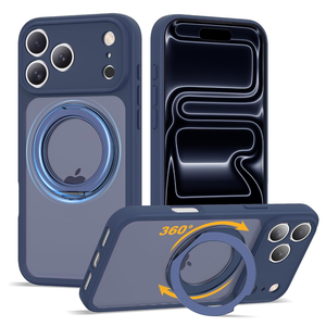 CIITOZI Compatible with iPhone 17 Pro Max Case with Magnetic Ring Stand [Compatible with Mag-Safe] [Military-Grade Protection] 17 Pro Max Phone Case 6.9",Blue