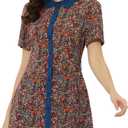 Allegra K womens A-Line, XS