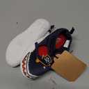 Kids’ Navy Blue Pirate-Themed Canvas Shoes – Casual Slip-On Sneakers, Size 6C
