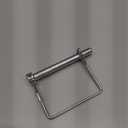 SE Zinc Plated 6 mm Hitch Coupler Pin - HTP6