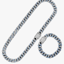 ced Out Chain Pink Rhinestones Cuban Link Necklace Women Hip Hop Miami Curb Cuban Chain Rapper Necklaces Jewelry Gift 1E8SD 16 Inch