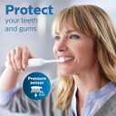 Philips Sonicare ProtectiveClean 6100 Rechargeable Electric Toothbrush, with Pressure Sensor, 3 Cleaning Modes, SmarTimer and QuadPacer, 14-Day Battery Life, Travel Case, Deep Purple, Model HX6471/03