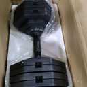CAP ADJUSTABELL Adjustable Dumbbell Weights Multiple Handle Options, Pair, 55 lb - Chrome Handle