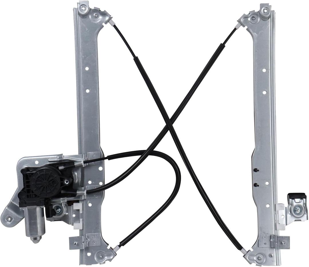 KUIPERAUTO Power Window Regulator w/Motor Rear Passenger Side 741-579 Compatible for Compatible for 2000-2006 Chevy Silverado 1500 2500 / GMC Sierra Yukon XL/Escalade Right Side 15135971