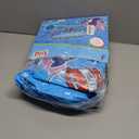 3 Rings Kiddie Pool for Toddler, 48X12Kids Swimming Pool, Inflatable Baby Ball Pit Pool, Small Infant Pool (Blue)