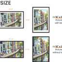 upsimples 18x28 Picture Frame, Wall Decor Poster Frames, Black 1 Pack