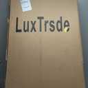 55.1" Extra Tall Dog Gate Indoor for Doorways, 30.1-33.8" Wide Cat Pet Gate for Stairs, 1.37" Gap No Drilling Auto Close High Pressure Mounted for Kitchen/Hallways, White