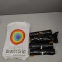 funest Small Drawstring Trash Bag,Easy to Tear and Pack,4 Gallon Garbage Bags,75 Counts