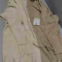 Astylish Women 2025 Fall Outfits Open Front Long Sleeve Hooded Knit Cardigan Sweaters Color Block Outwear Coats Large