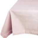 Yourtablecloth Chambray Tablecloth (Rose, 60 x 104 Rectangle/Oblong)