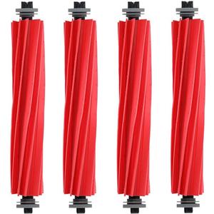 4 Pack Main Brushes Replacement for Roborock Q7,Q7+,Q7 Max,Q7 Max+,S7 Series,QV 35A/35S, Q Revo,Qrevo S/MaxV/Pro/Plus Vacuum Cleaner