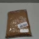 Royale Linens 100% Organic Cotton Fitted Sheet - Percale Weave - Super Soft Deep Pocket Bottom Sheets - Elastic Sheet Twin XL Size - Twin XL Fitted Sheets Only - (39"x80"+15", Chocolate)