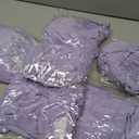 Peomeise Stretch Spandex Chair Cover for Wedding Party Dining Banquet Event (Lavender, 12)