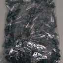 Mudder 200 Count Replacement Christmas Tree Light Bulbs 2.5v 0.425 Watt Mini Replacement Light Bulb Incandescent Wire String Lights Prelit Xmas Tree Decoration(Green Base with Warm White Bulb)