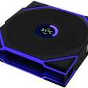 Lian Li UNI Fan TL - LCD Wireless 120 - Single Pack - 2.4 GHz Wireless Signal RGB & PC Case Fan - Infinity Mirror Design - LCD Display - Controller NOT Included & Required - Black (12TLLCD1W1B)