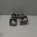 Bostitch Office Konnect Desk Organizer Accessory Tray & Storage Cup Bundle, Stacks for Desktop Storage,Makeup Organization, Black (Kit)