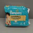 Pampers Swaddlers Diapers, Size 4 (15-34 lbs), 22 Count, Absorbent, Keeps Baby Dry and Comfortable, Skin Safe Disposable Baby Diaper 