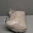 Xiaoxuemeng Womens Quilted Puffer Jacket Zip Up Lightweight Padded Coat Outwear (Medium, Khaki)