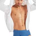 Hanes Men's Underwear Briefs, Cotton Mid Rise Briefs, Covered Waistband, Moisture Wicking, Multi-pack (L)