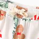PATPAT Unisex Kids Plaid Pajama Pants Gingerbread 7-8 Years (White)
