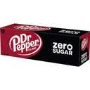 DR PEPPER ZERO SUGAR - 12 OZ, 12 PK (EXP 06/01/25)