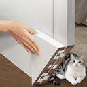 Cat Door Corner, Thin Cat Door Hinges for Left and Right Doors, for Interior and Exterior Doors, Cat Corner Door Provides a Safe Space for Your Cat