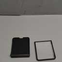 Miimall Kickstand Galaxy Z Flip 7 Case with Hinge Protection,[Military Grade Shockproof][Screen Protector] Anti-Scratches Nonslip Grip Full Body Cover,Rugged zFlip 7 Case with Stand,Black