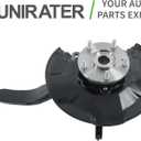munirater Front Right Wheel Bearing Hub Steering Knuckle