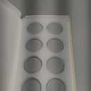 Shower Curtain Weights, Magnetic Silicone Wrapped Heavy Duty Premium Shower Curtain Liner Clips Added Weight - 4 Pack(Gray) (Grey)