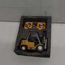 BRRRRT 1/64 RC Forklift Toy 7 Channel 2 Mode Mini Remote Control Forklift Truck with Rechargeable Battery, 2 in 1 Transformable Lift Fork & Hook with Lights & Sounds for Adults Kids Boys and Girls