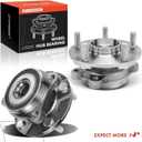 2 x A-Premium 2 x Front Wheel Bearing and Hub Assembly with 5-Lug Compatible with Toyota RAV4 06-12, Corolla iM 17-18, Prius V 12-18, Scion tC 11-16, xB 08-15, iM 16, Lexus HS250h 10-12