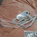 LunaHush Electric Blanket Heated Twin Size-62" x 84" Heated Blanket with 8 Heat Levels & 10 Hours Auto Off, Fast Heating Flannel Blankets Machine Washable with ETL & FCC Certified, Pink