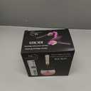 Electric Makeup Brush Cleaner and Dryer Machine - Super Fast Clean and Dry Make Up Brushes - Automatic Cosmetic Brush Spinner Washer Tools (Gold-Peach)