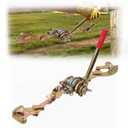 Upgraded Fence Wire Tensioner, Retractable Ratchet-Style Wire Tensioner and Tensioning Tool, Compatible with All Wire Types, 4,400 lbs Tensile Strength, Heavy-Duty Steel Construction