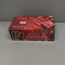 Solar Lights Outdoor Christmas Decorations: 24 Pack 144 LEDs 10 Modes Candy Cane Solar Powered Christmas Lights - 2025 Upgrade Waterproof Outside Holiday Decor for Yard Pathway Garden Porch Lawn