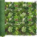 Artificial Plant Wall Panels: 70"×120" UV-Anti Faux Grass Wall Backdrop Boxwood Ivy Fence Privacy Screen Fake Greenery Leaf Hedge for Outdoor,Indoor,Garden,Backyard and Home Decor