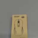 TECKNET Rechargeable Bluetooth Mouse, [ USB + BT5.0 + BT3.0 ] Wireless Mouse, Full-Size, Silent Click, 6-Level 4800 DPI Wireless Mice, 3-Device Switching for Laptop, Computer, iPad, MacBook