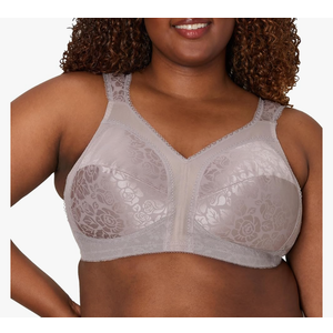 Playtex Women's Wireless Bra, 18 Hour Plus-Size Bras, Full Coverage, Smoothing 42C
