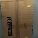 Kichae 33 Inch Drop in Kitchen Sink - 33x19 Drop Sink 16 Gauge Stainless Steel Sink Ledge Workstation Single Bowl Topmount Overmount Kitchen Sink Handmade Basin