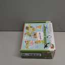 Zippytots 9 PCS Zoo Animal Toys for Kids 3-5 Realistic Plastic Wild Animal Figurine Toys Educational Learning Toy for Kids Boys Girls Toddlers