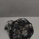 Brightown Outdoor String Lights, 50FT 25 G40 Bulbs Shatterproof Patio Lights, IP65 Waterproof Dimmable Hanging Connectable Globe LED Outdoor Lights for Backyard, Bistro, Porch, Deck, Balcony (Black)