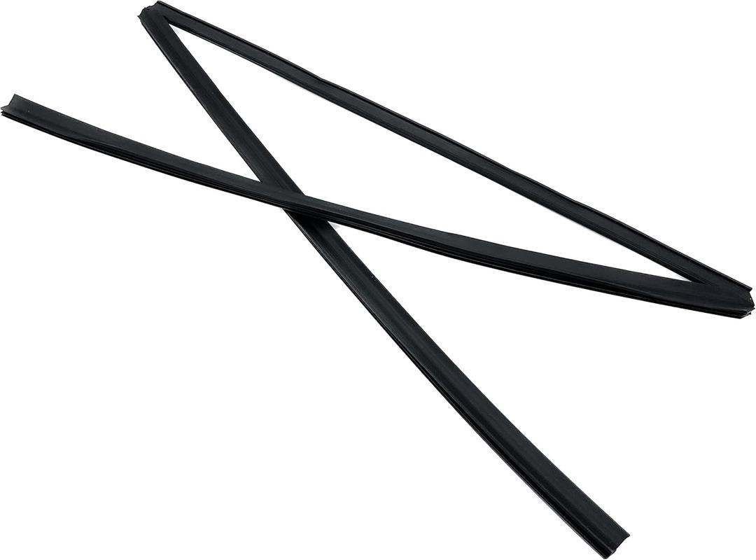 Whole Parts Cabinet Seal Flange (Black color) for Whirlpool Part# W10864081 - Replacement & Compatible with Some Estate, Inglis, Jenn Air, Kenmore, Kitchen Aid, Roper and Whirlpool Dishwashers