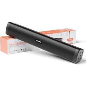 Dnil Portable Long bar Speaker, Bluetooth Wireless Speaker, a Wireless Bluetooth Speaker Suitable for Indoor and Outdoor use, Ideal for TV, Parties, The Beach, and Vacations - Black