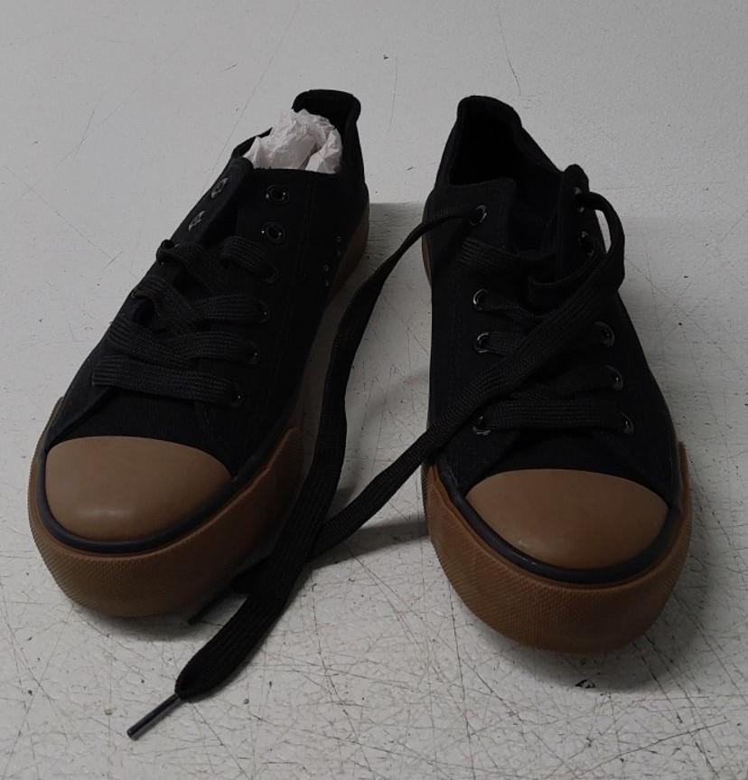 Unisex Canvas Shoes Low Top Fashion Sneakers Slip on Walking Shoe 7